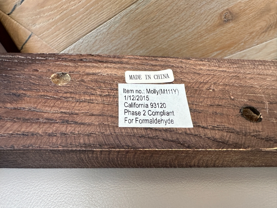 Homeroots Grey Eco Leather Lounge Chair 25'W x 29'D x 29'H [Photo 5]