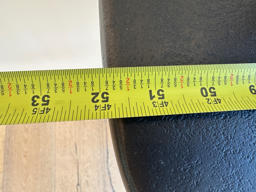 Crate & Barrel CB2 Bixby Bronze Cast Aluminum Console Table 52'W x 15'D x 30'H Retails $1,199 [Photo 5]