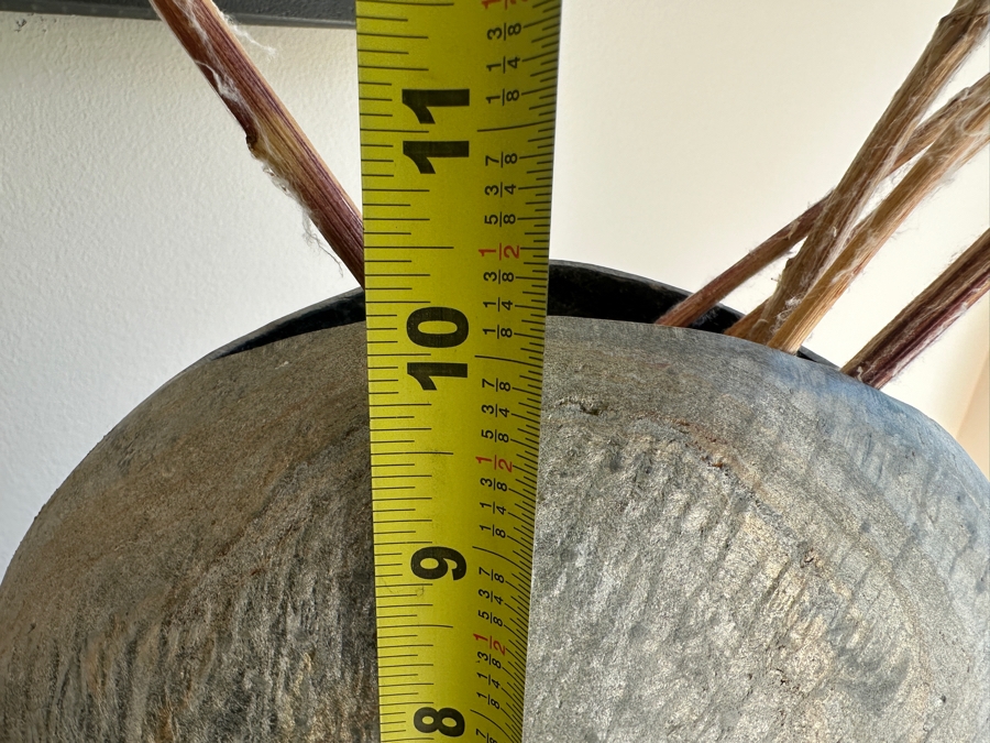 Metal Vase 10W X 10H (No Flowers) [Photo 6]