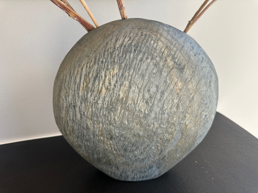 Metal Vase 10W X 10H (No Flowers)