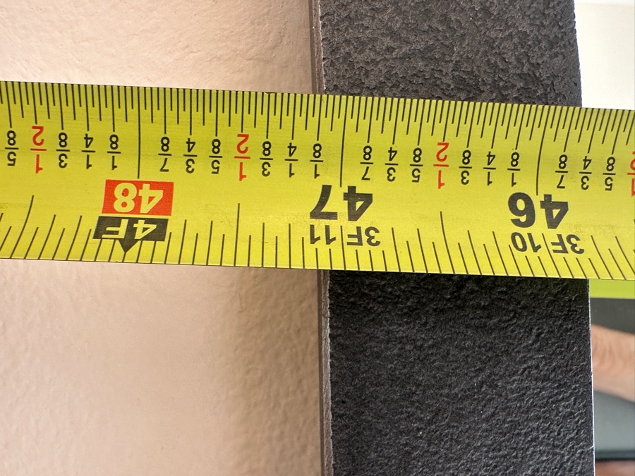 Crate & Barrel CB2 Ponder Black Asymmetrical Wall Mirror 48 x 34 [Photo 5]