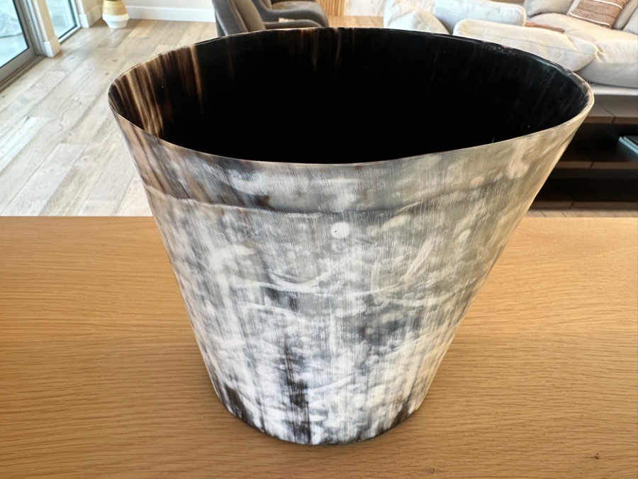 Fairkind Ankole Horn Kibwe Utensil Holder 7'W x 7'H [Photo 2]