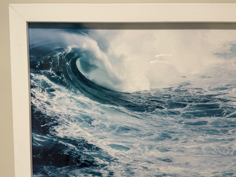 Breaking Wave Photographic Print Framed From The Idyll Collective 38'W x 26'H [Photo 2]