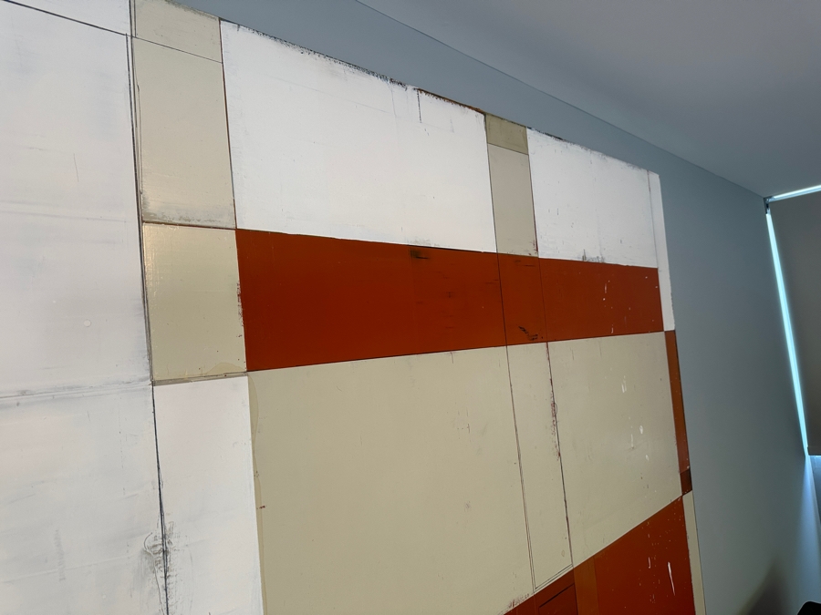 Original Tom Hausken 'Temple: Shadow: Madrone' 2024 Oil, Alkyd, Graphite, Shellac on Canvas 48' x 72' Retails $8,000 [Photo 8]