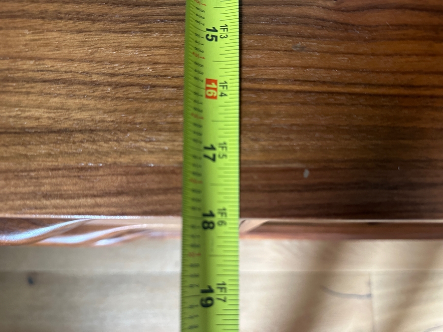 Contemporary Mid-Century Modern Style Wooden Credenza 72'W x 18'D x 30'H [Photo 7]