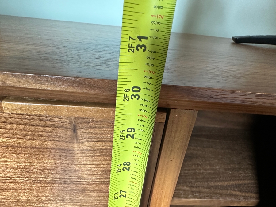 Contemporary Mid-Century Modern Style Wooden Credenza 72'W x 18'D x 30'H [Photo 8]