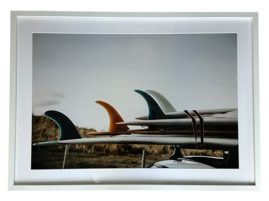 Car Surfboard Quiver Photographic Print Idyll Collective 32'W x 23'H