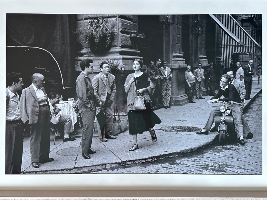 Photographic Print Of The Famous Photograph “American Girl In Italy” Taken By American Photojournalist Ruth Orrin In 1951 35 X 22 Framed 41 X 28 [Photo 3]