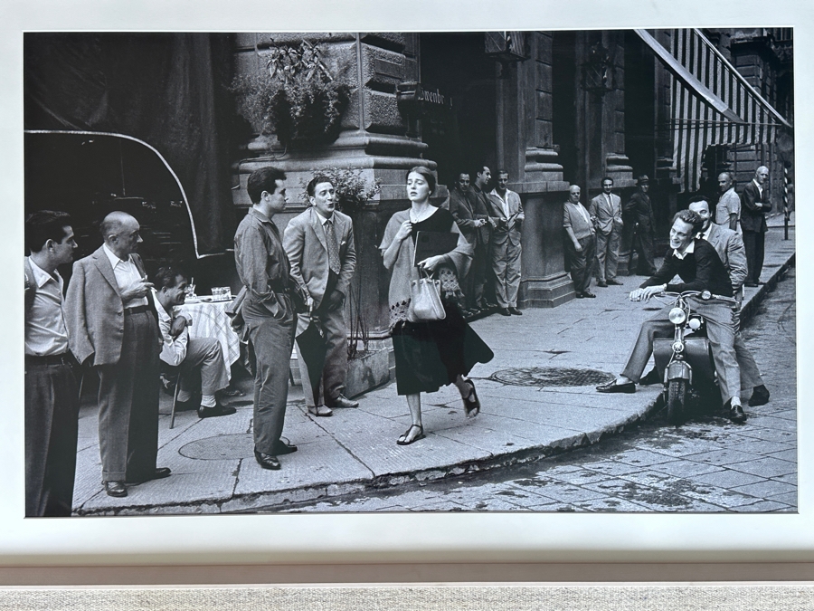Photographic Print Of The Famous Photograph “American Girl In Italy” Taken By American Photojournalist Ruth Orrin In 1951 35 X 22 Framed 41 X 28 [Photo 2]