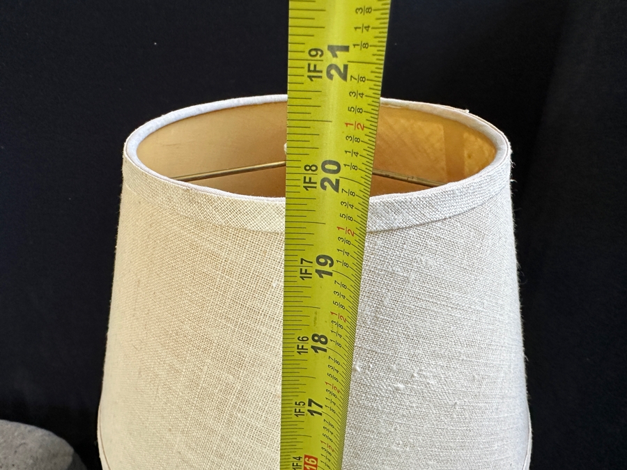 Pair Of Tubular Chrome Table Lamps 19.5H [Photo 8]