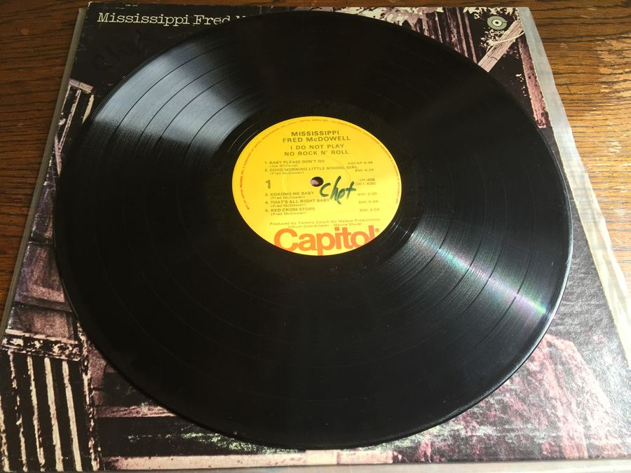 Mississippi Fred McDowell - I Do Not Play No Rock 'N' Roll - Capitol Records ‎- SM-409 [Photo 4]