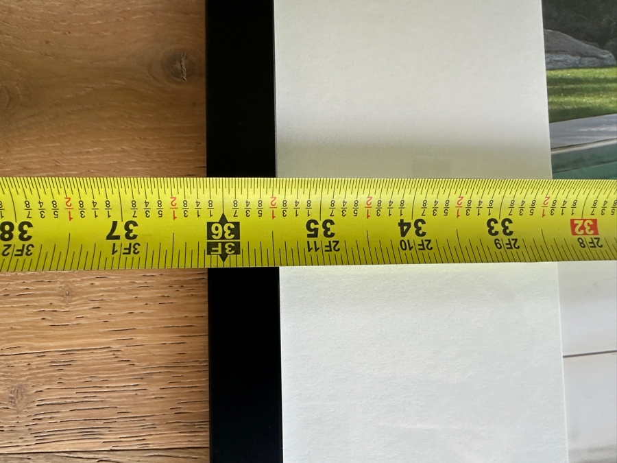 Photographic Print Titled “Poolside Gossip” By Slim Aarons Taken At The Kaufmann House In Palm Springs, CA Which Was Designed By Architect Richard Neutra 28 X 18.5 Framed 36 X 27 [Photo 11]