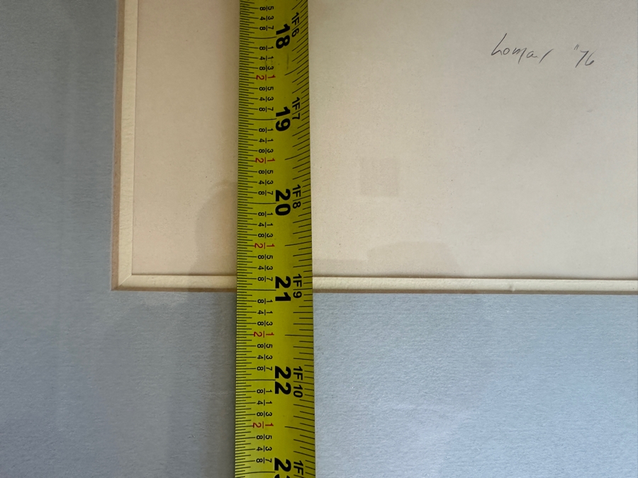 Gary Lomax (American) Limited Edition Seagulls Serigraph Titled “The Troop” Dated 1976 Numbered 9 Of 100 16” X 21” Framed 24 X 30 [Photo 15]