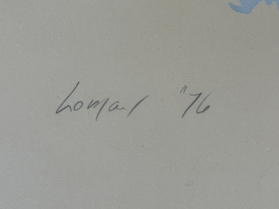 Gary Lomax (American) Limited Edition Seagulls Serigraph Titled “The Troop” Dated 1976 Numbered 9 Of 100 16” X 21” Framed 24 X 30 [Photo 9]