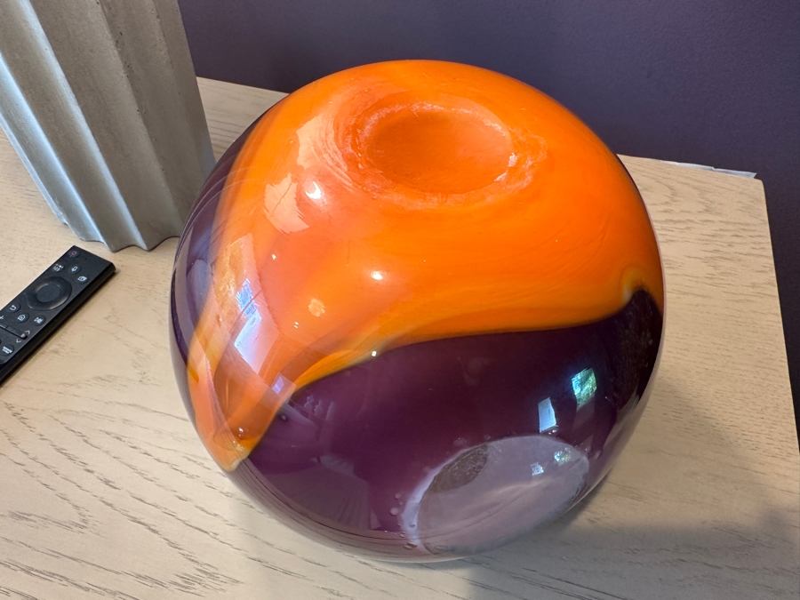 Art Glass Vase 7.5H [Photo 2]