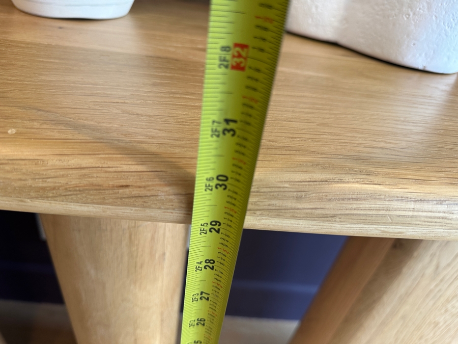 Lulu & Georgia Nera Sculptural Oak Console Table 52W X 17D X 29.5H [Photo 9]