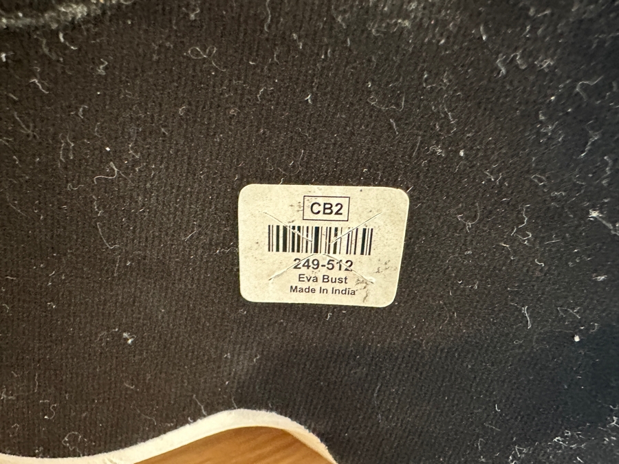 Crate & Barrel CB2 Pair Of Vases 16”H / 18”H & Eva Bust 16”H [Photo 6]