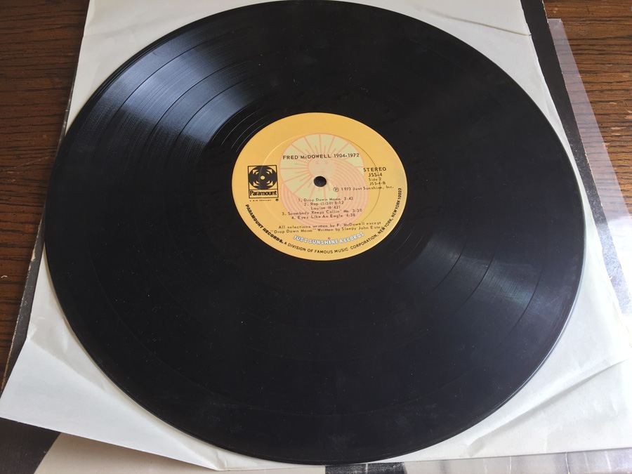 Mississippi Fred McDowell - 1904-1972 - Just Sunshine Records ‎- JSS-4 [Photo 5]