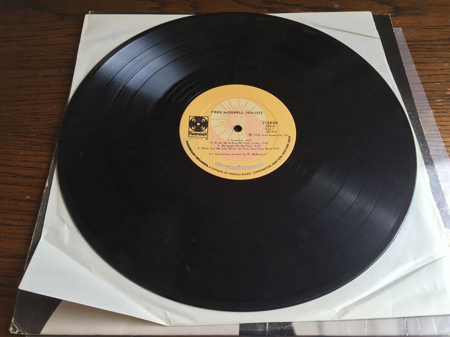 Mississippi Fred McDowell - 1904-1972 - Just Sunshine Records ‎- JSS-4 [Photo 3]