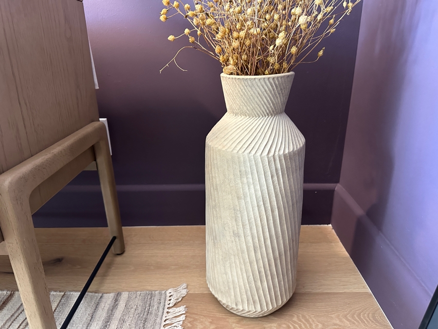 West Elm Asher Ceramic Floor Vase 8'W x 20'H  [Photo 2]