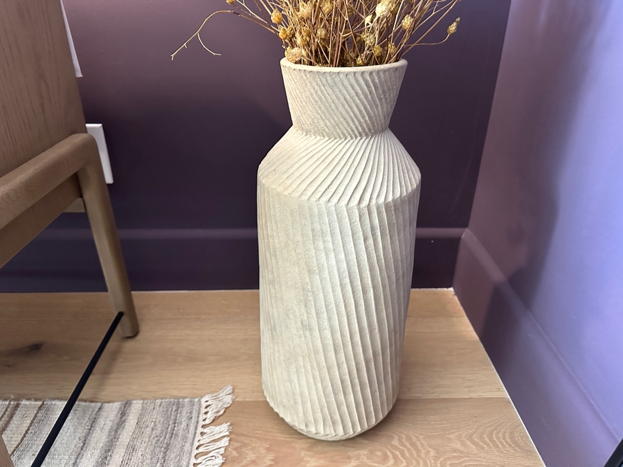 West Elm Asher Ceramic Floor Vase 8'W x 20'H  [Photo 4]