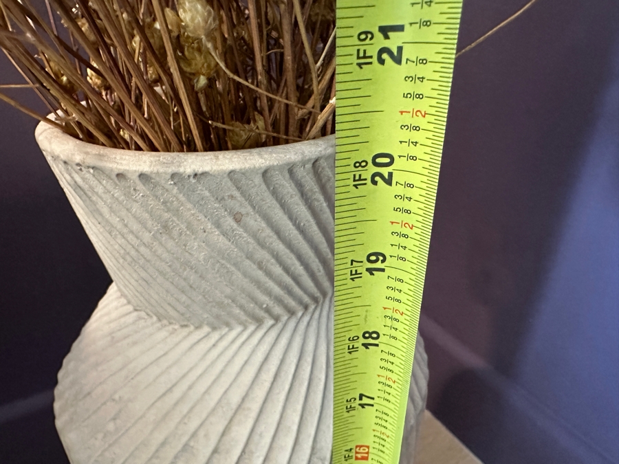 West Elm Asher Ceramic Floor Vase 8'W x 20'H  [Photo 5]