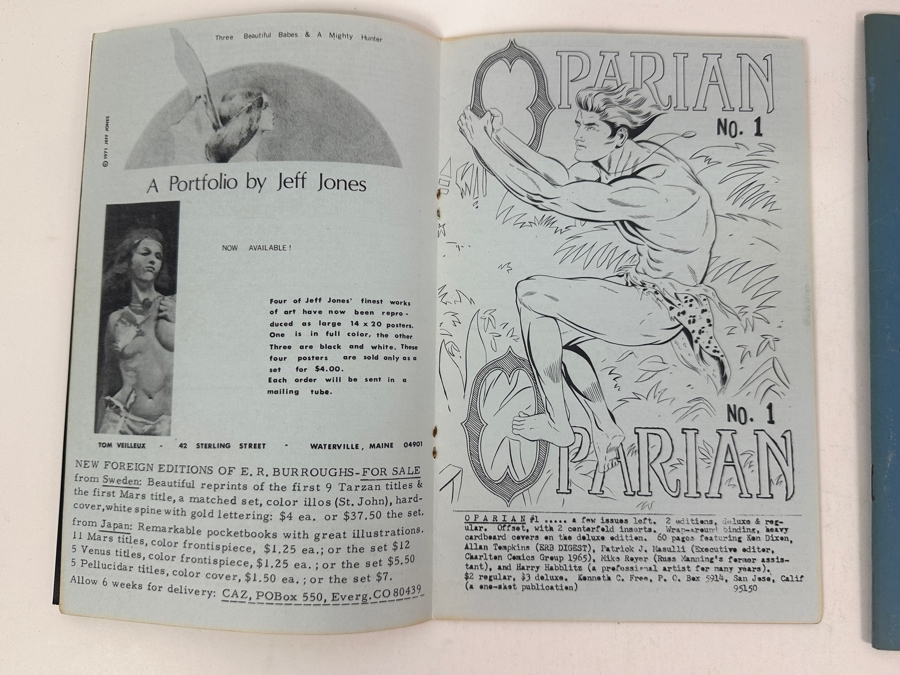 1971 ERB-dom #49 Fanzine Dedicated To The Works Of Edgar Rice Burroughs And 1962 Edgar Rice Burroughs Bibliography By Bradford M. Day [Photo 6]
