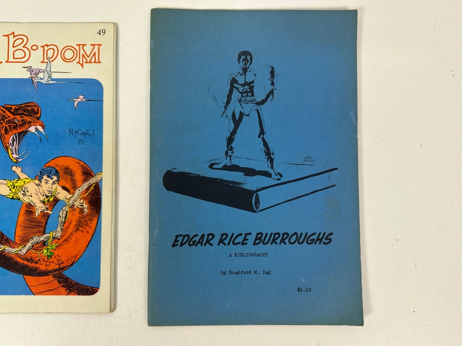 1971 ERB-dom #49 Fanzine Dedicated To The Works Of Edgar Rice Burroughs And 1962 Edgar Rice Burroughs Bibliography By Bradford M. Day [Photo 7]