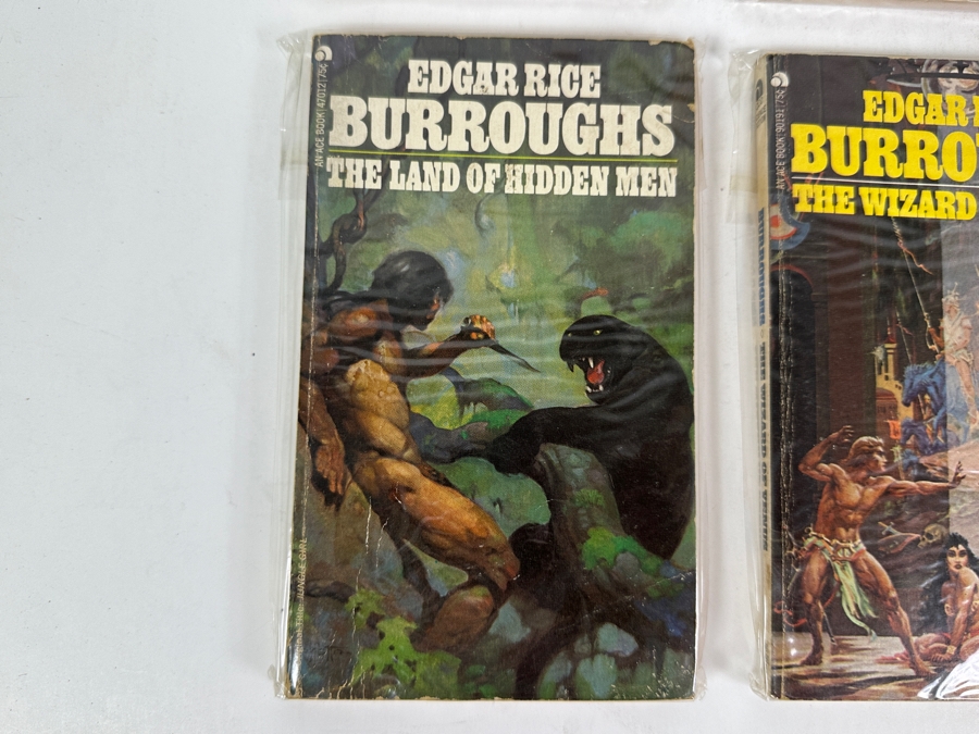 (6) Edgar Rice Burroughs Various Paperback Books [Photo 5]