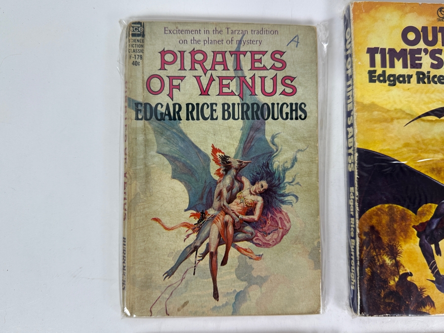 (6) Edgar Rice Burroughs Various Paperback Books [Photo 2]