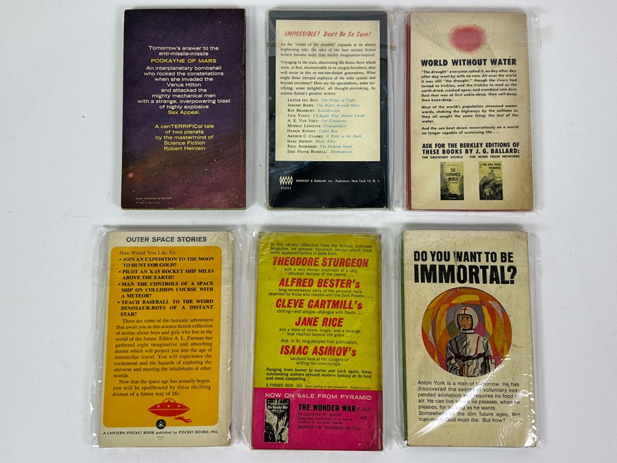 (6) Science Fiction Paperback Books [Photo 8]