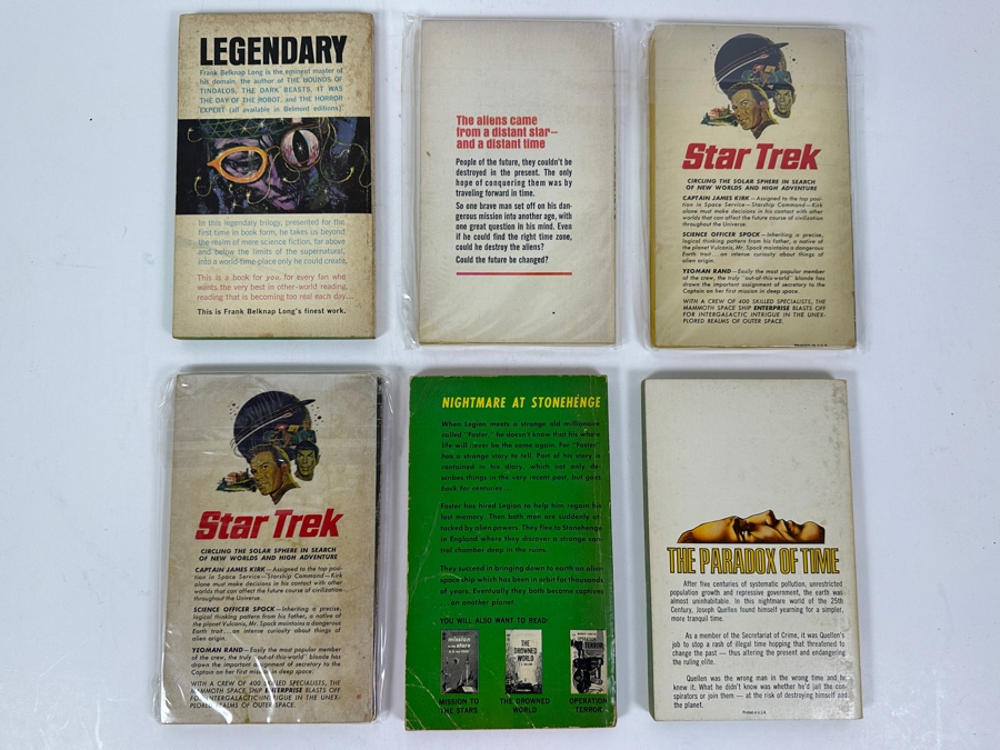 (6) Science Fiction Paperback Books [Photo 8]