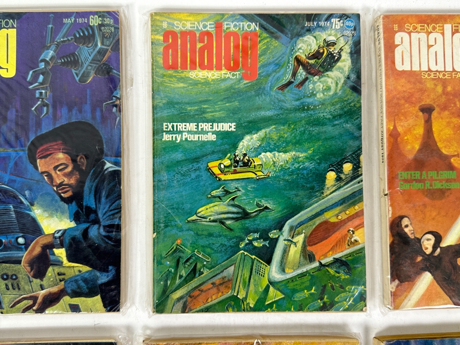 (6) Analog Science Fiction / Science Fact Magazines [Photo 3]