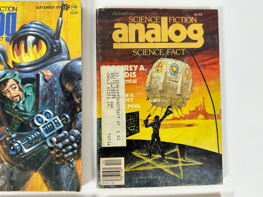 (6) Analog Science Fiction / Science Fact Magazines [Photo 4]