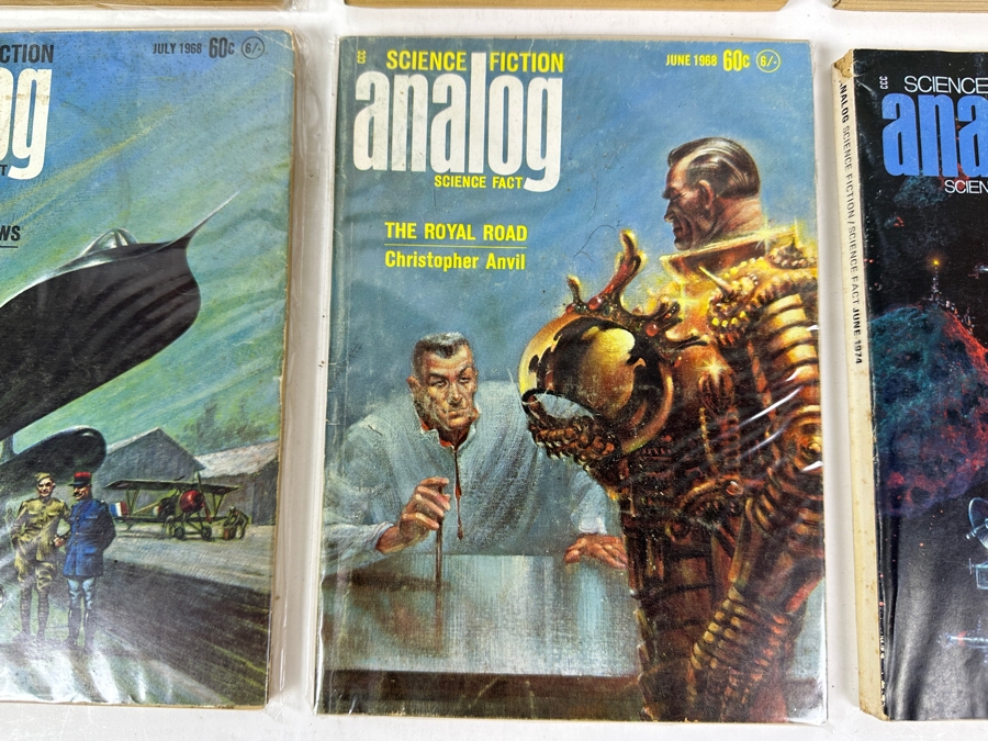 (6) Analog Science Fiction / Science Fact Magazines [Photo 6]