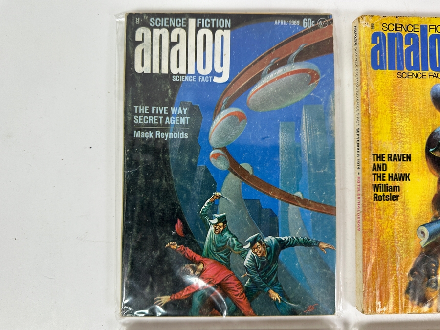 (6) Analog Science Fiction / Science Fact Magazines [Photo 2]
