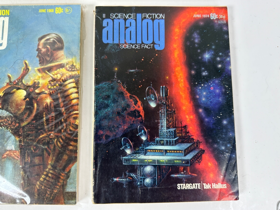 (6) Analog Science Fiction / Science Fact Magazines [Photo 7]