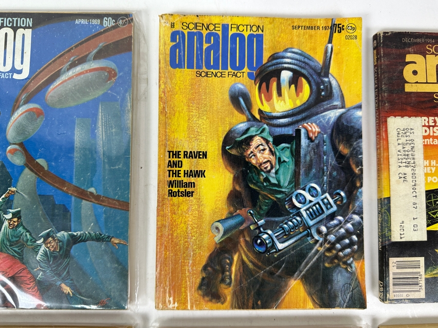 (6) Analog Science Fiction / Science Fact Magazines [Photo 3]
