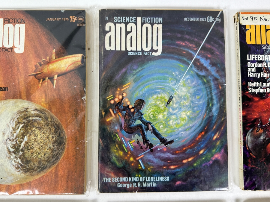 (6) Analog Science Fiction / Science Fact Magazines [Photo 3]