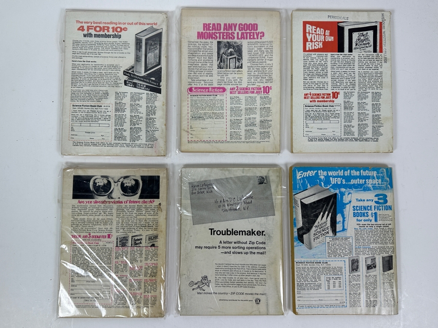 (6) Analog Science Fiction / Science Fact Magazines [Photo 8]
