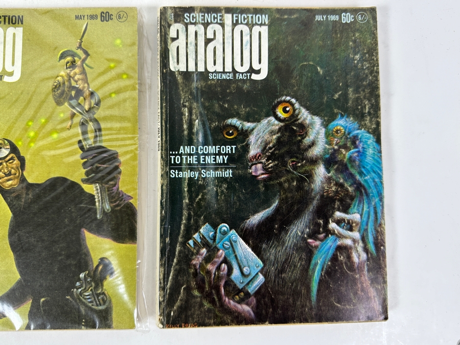 (6) Analog Science Fiction / Science Fact Magazines [Photo 7]