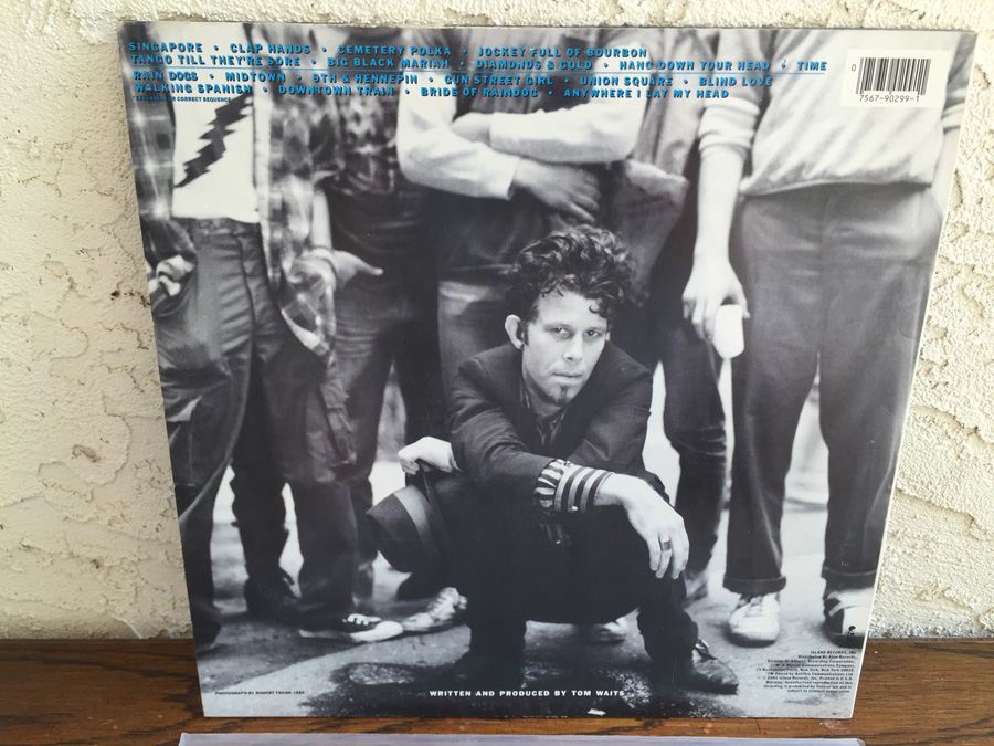 Tom Waits ‎- Rain Dogs - Island Records ‎- 90299-1 [Photo 2]