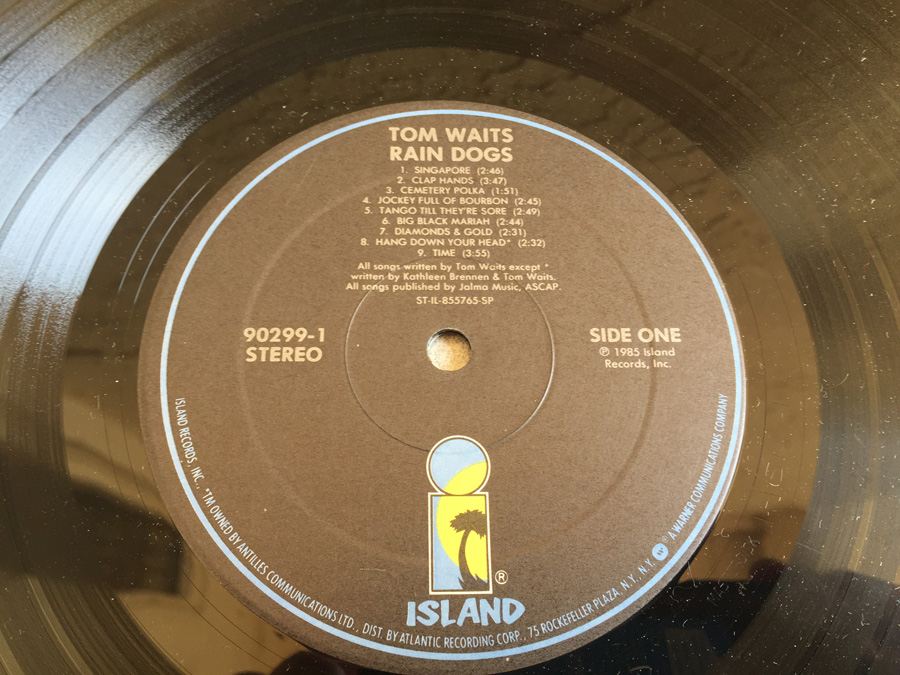 Tom Waits ‎- Rain Dogs - Island Records ‎- 90299-1 [Photo 4]