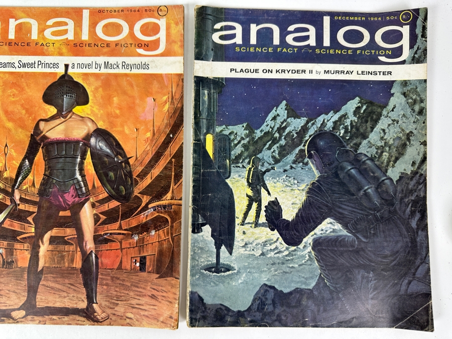 (3) 1964 Analog Science Fiction / Science Fact Magazines [Photo 4]