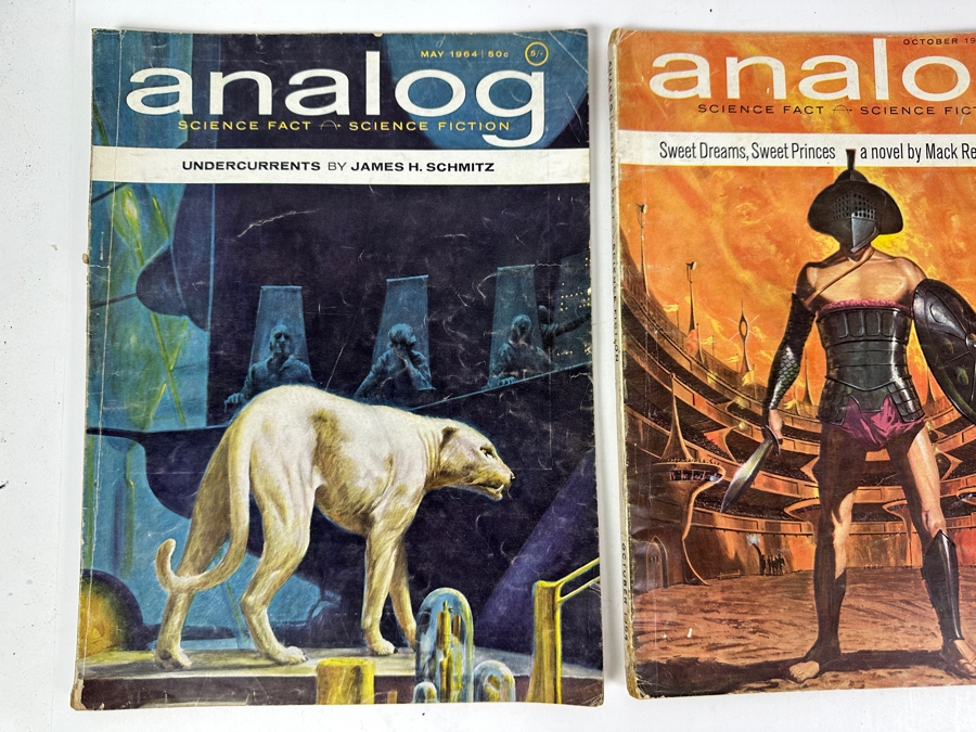 (3) 1964 Analog Science Fiction / Science Fact Magazines [Photo 2]