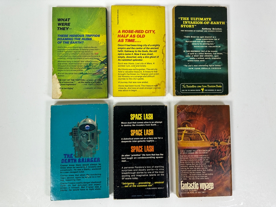 (6) Science Fiction Paperback Books [Photo 8]
