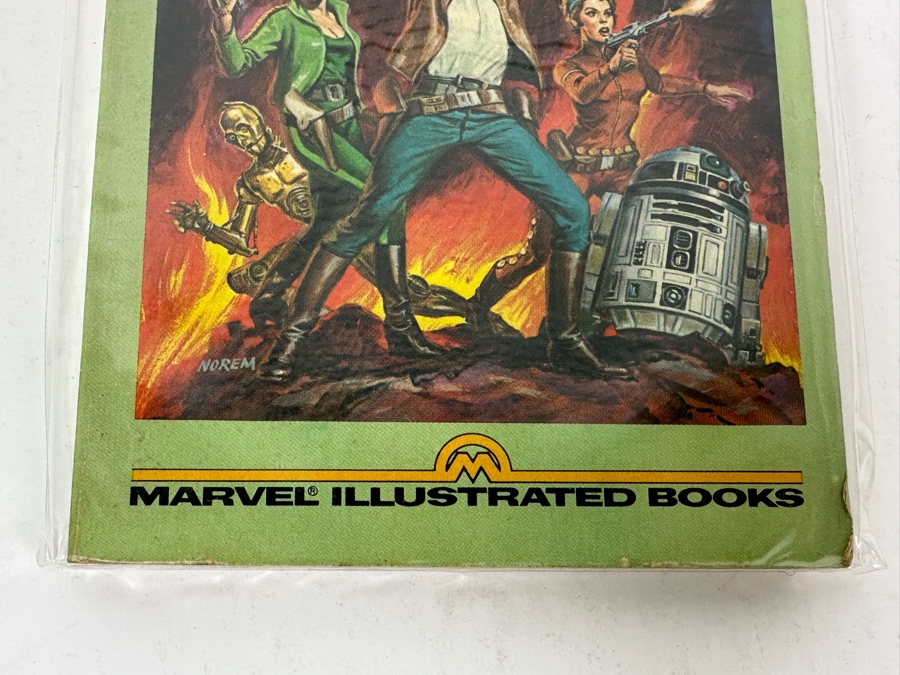 Vintage 1982 Marvel Illustrated Books Star Wars 2 World Of Fire [Photo 3]