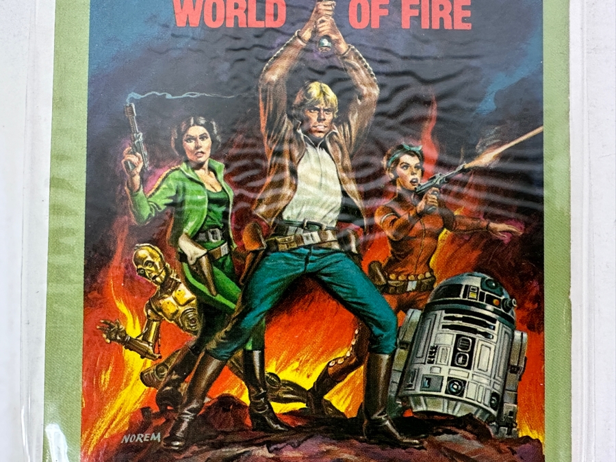 Vintage 1982 Marvel Illustrated Books Star Wars 2 World Of Fire [Photo 2]