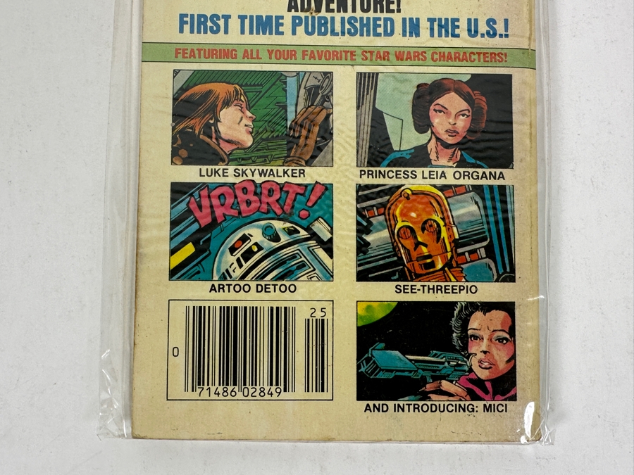 Vintage 1982 Marvel Illustrated Books Star Wars 2 World Of Fire [Photo 5]