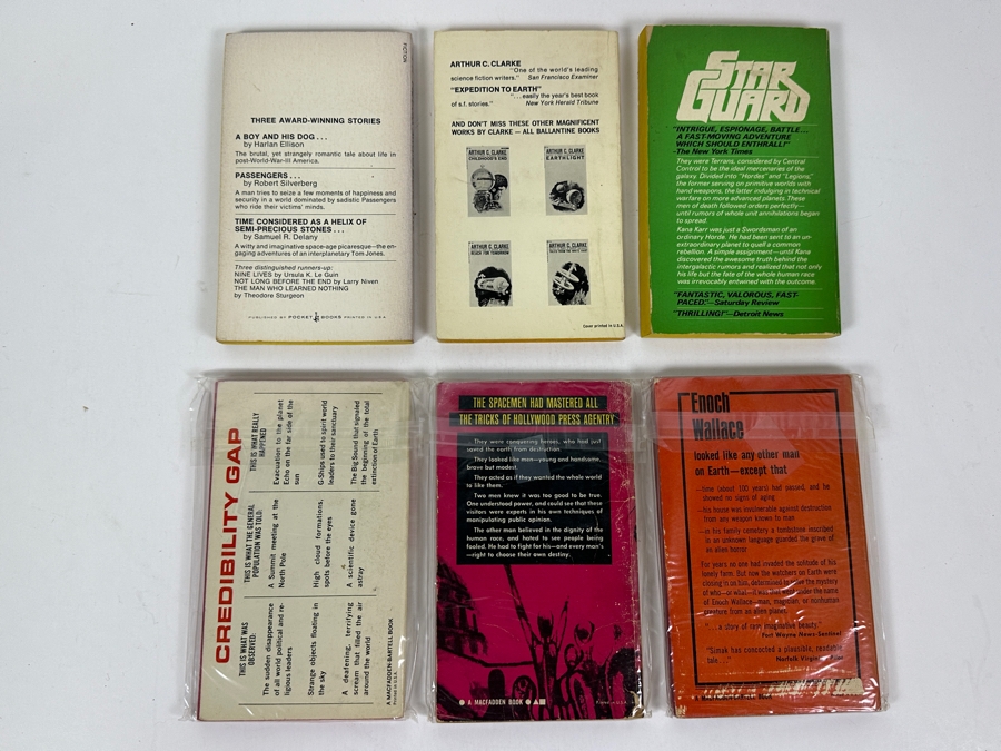 (6) Science Fiction Paperback Books [Photo 8]
